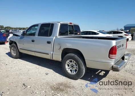 2001 Dodge Dakota Quad из США, поврежденный, VIN 1B7HL2AN71S237686